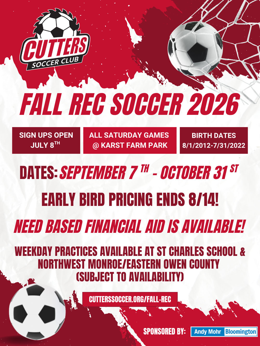 fall rec 2026