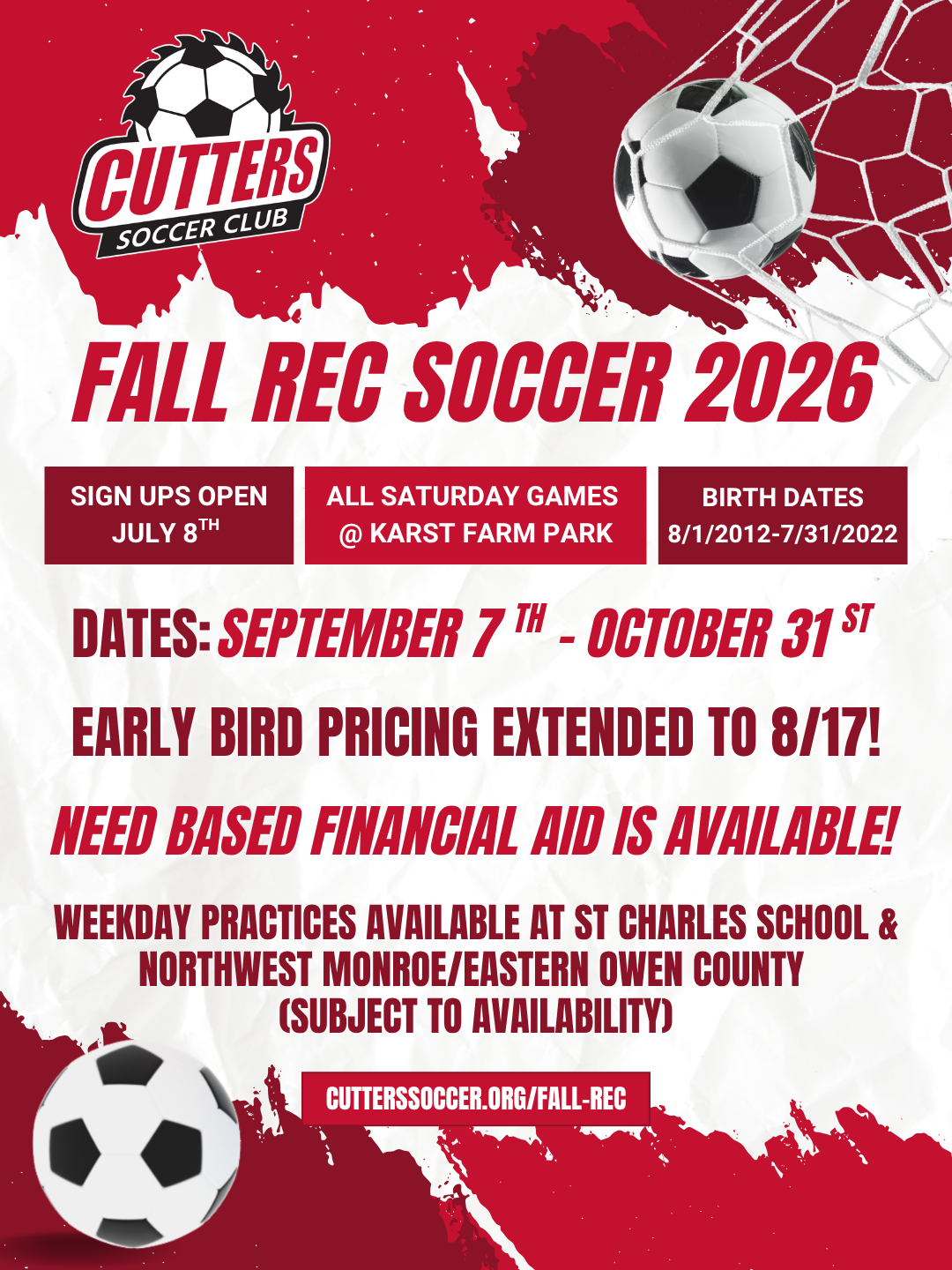 early bird extended flyer
